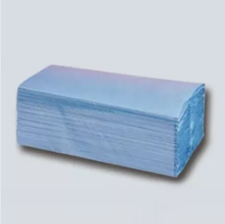 Bakit angkop ang mga asul na C-fold hand towels para sa mga ospital?