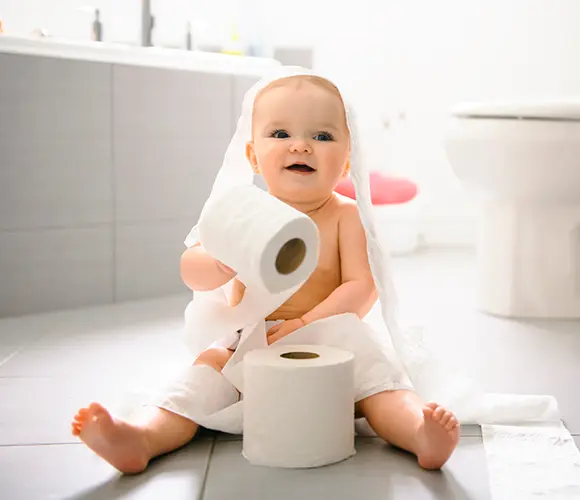 FREGRANCE Libreng Toilet Paper Roll Eksklusibo Para sa Mga Ina at Babies