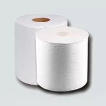 Mga puting towel ng centrefeed